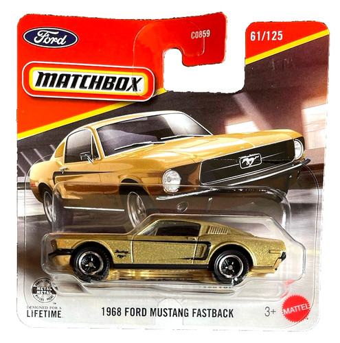 Matchbox 1968 ford mustang - matchbox,