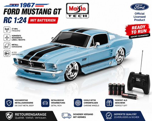 Maisto tech ford mustang - maisto,