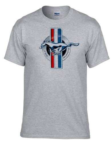 Ford mustang auto logo - mustang, grau