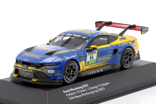 Ford mustang gt3 hrt 24h - mustang, #64