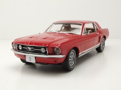 Ford mustang coupe 1967 - 1967, rot