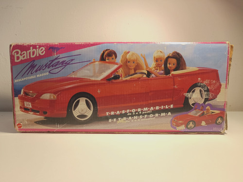 Barbie auto ford mustang - auto,